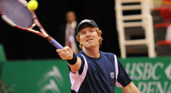 Jim Courier clinches victory