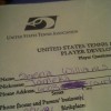 Serena Williams' 1993 USTA Player Development Bio Form