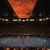 The Australian Open's retractable roof over Rod Laver Arena