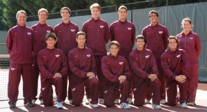 Virginia Tech men's tennis 2015