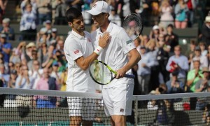 Novak Djokovic and Sam Querrey